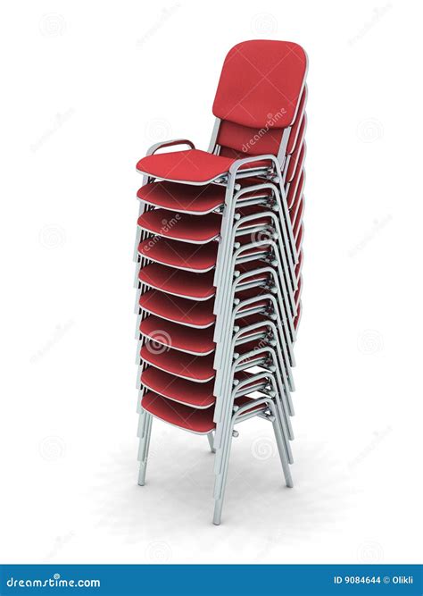 Stacked Chairs Stock Images Image 9084644
