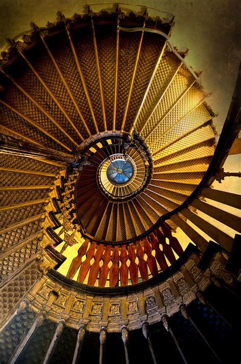 Golden Stairs Photograph By Jaroslaw Blaminsky Pixels