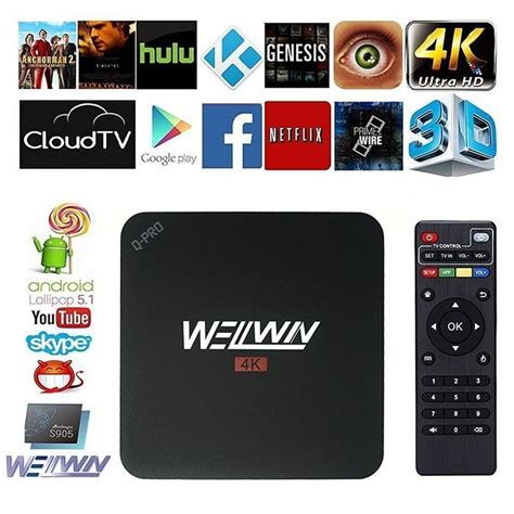 Wellwin Mxq Pro Tv Box Android 51 Amlogic S905 Quad Core Kodi160