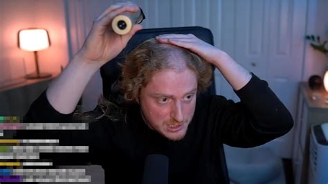 Streamer Finds Headphone Indent After Shaving Head For Charity Dexerto