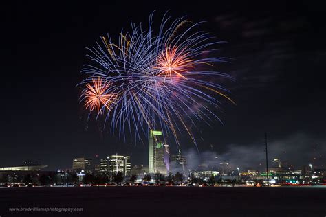 2020 New Years Eve Fireworks Downtown Omaha Nebraska Brad