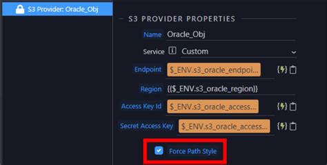 Add Force Path Style Option To S3 Configuration Feature Request