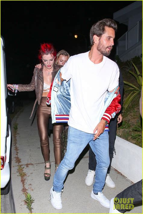 bella thorne and scott disick hold hands after night at the club photo 3918506 scott disick