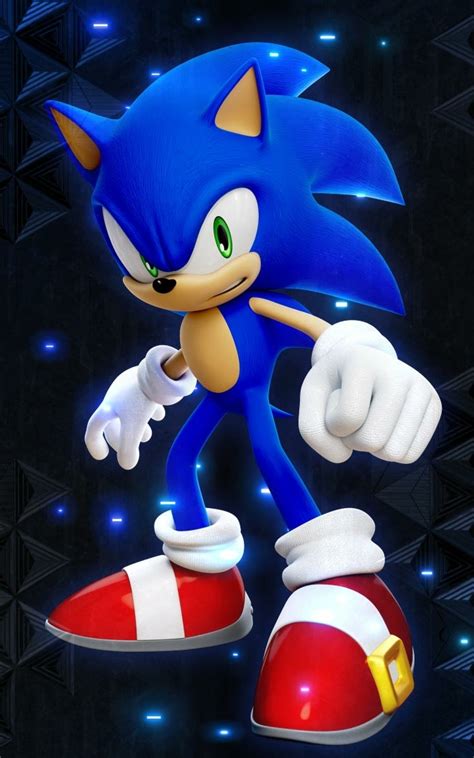 1600x2560 Sonic Frontiers Sonic Card 1600x2560 Resolution Wallpaper Hd