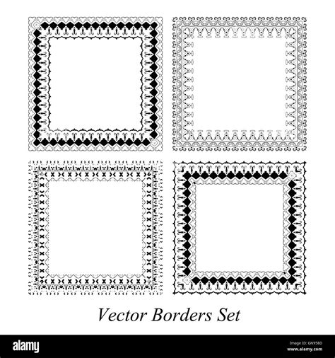 Decorative Borders Hi Res Stock Photography And Images Alamy
