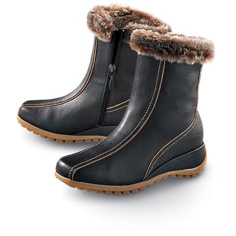 Womens Sporto Camille Pull On Boots Brown 120730 Winter And Snow