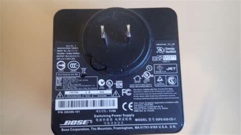 Bose Switching Power Supply 95PS 030 CD 1 For SoundDock Portable AC