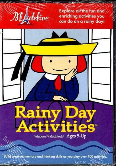 Madeline Rainy Day Activities Ages Cd For Win Mac New In