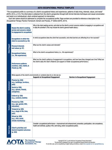 Occupational Profile Fill Out And Sign Online Dochub