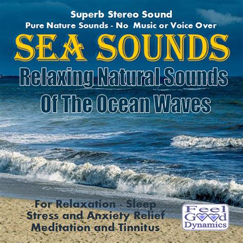 Sea Sounds Cd Relaxing Natural Sounds Of The Ocean Waves For