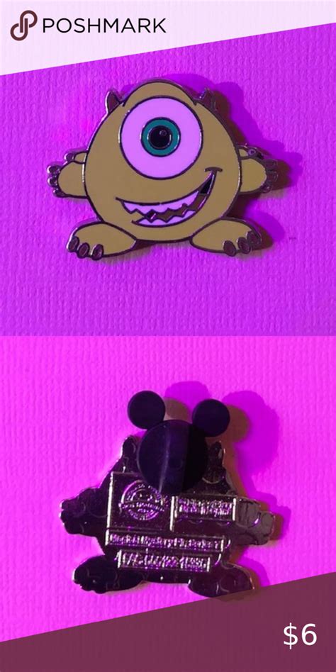 Monsters Inc Mike Wazowski Disney Trading Pin Mike From Monsters Inc