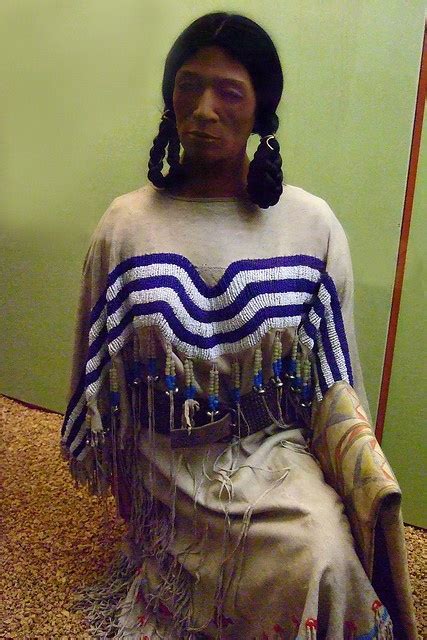Attire Of An Assiniboin Woman By Mharrsch Via Flickr Native American Clothing Native American