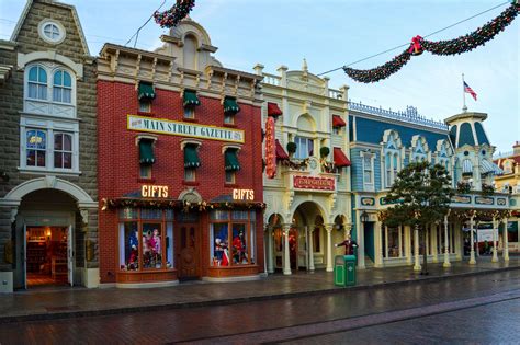 Have Yourself a Merry Little Walk Down Main Street U.S.A. | Disneyland main street, Main street 