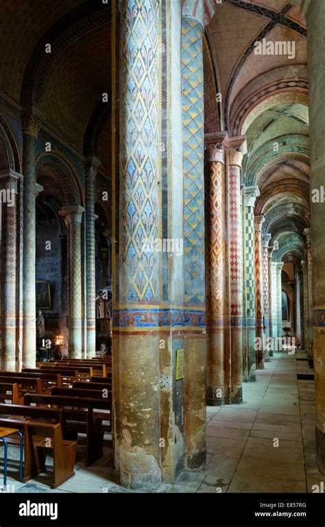 Notre Dame La Grande Church A Romanesque Church Poitiers Vienne