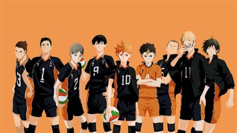 Haikyuu Karasuno Volleyball Team 4k 72824 Wallpaper