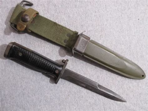 Vintage Us M5 Jandd Tool Co Military Bayonet Fixed Blade Knife And Usm8ai