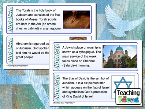 Judaism Teaching Ideas