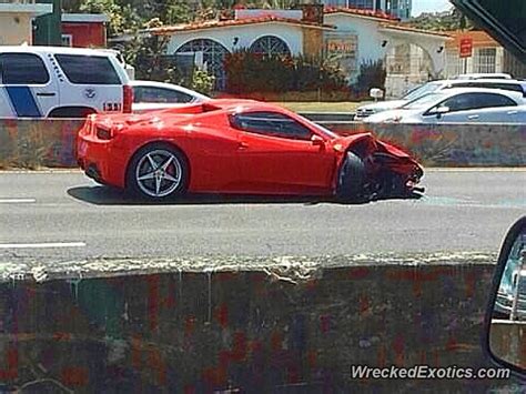 Brand New Ferrari 458 Italia Destroyed In Puerto Rico