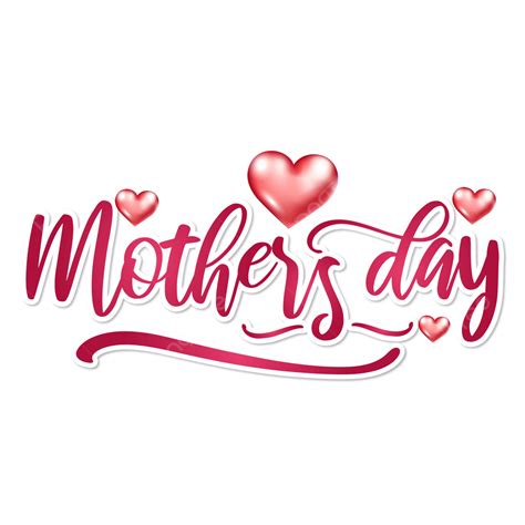 Mothers Day Lettering Vector Art Png Mothers Day Lettering Typography