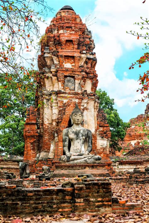 Look for shelves near the entrance or provided plastic bags to. Wat Mahathat In Buddhist Temple Complex In Ayutthaya Near ...