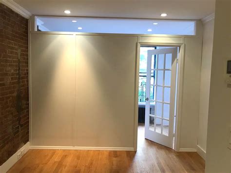 Check spelling or type a new query. Custom room divider with plexiglass transom and French ...
