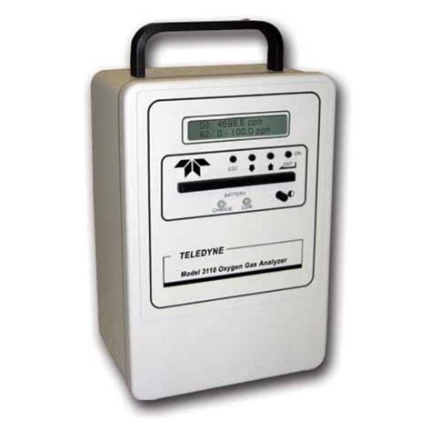 Oxygen Analyzer 3110 Series Teledyne Analytical Instruments Trace