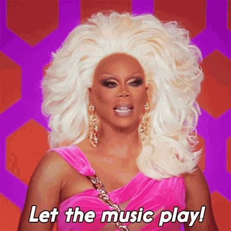 Let The Music Play Rupaul GIF Let The Music Play Rupaul Rupauls Drag Race All Stars