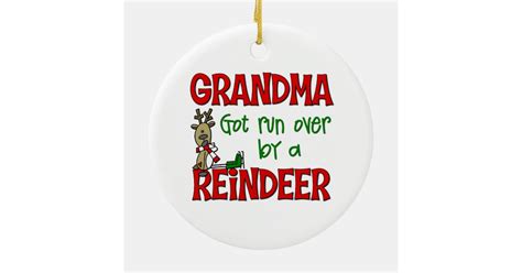 Funny Grandma Christmas Ornament Zazzle