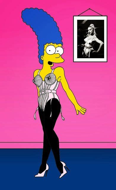 Marge Simpson Models The Most Iconic Outfits Of All Time Cartoon