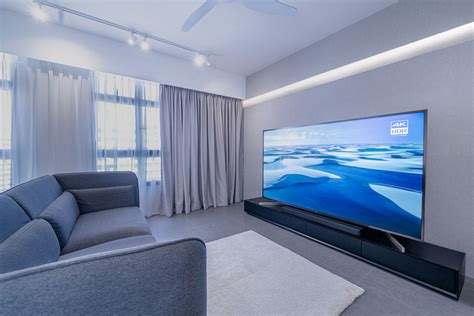 Can You Have A Big Screen Tv In Small E Yes Absolutely Home Decor Singapore
