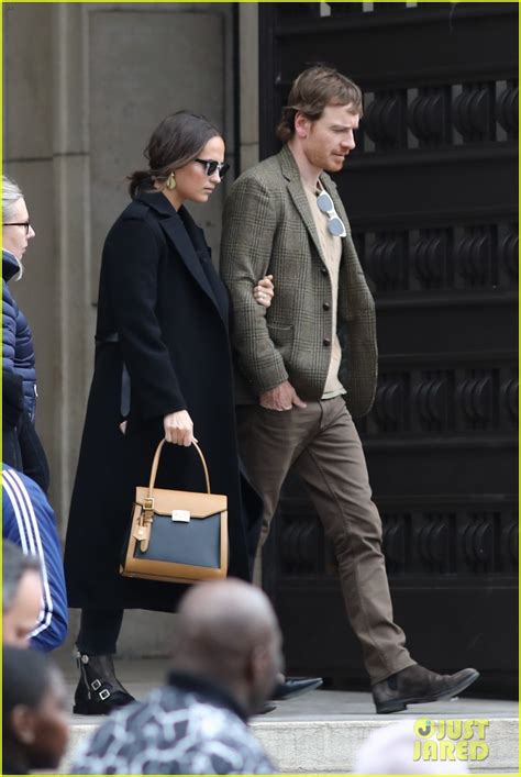 alicia vikander and michael fassbender enjoy the day in paris photo 4250631 michael fassbender