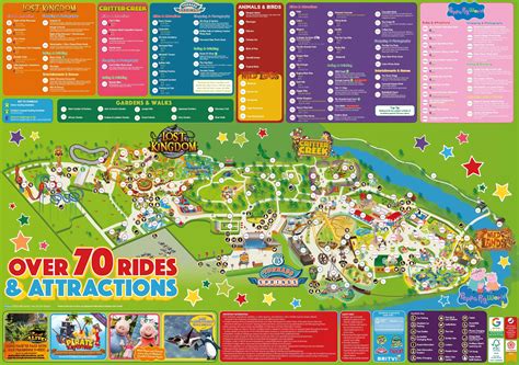 Theme Park Map Paultons Park