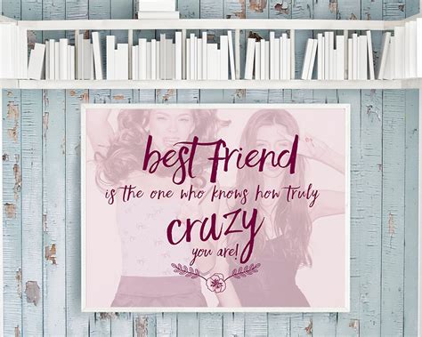 Best Friend T Best Friend Canvas Or Poster Friend T Etsy