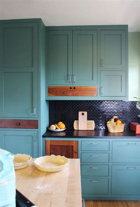 Turquoise Kitchen Cabinets Lets Remodel Our Home Pinterest