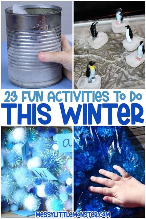 Winter Activities For Kids Winter Activities For Kids Winter Crafts