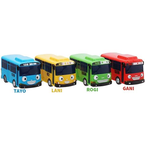 Tayo The Little Bus Special Friends Set Series Mini Bus Set Tayolani