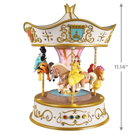 Disney Princess Dreams Go Round Carousel Musical Tabletop Decoration