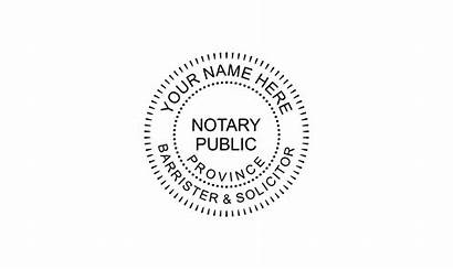 Notary Stamp Template Solicitor Rubber Barrister Stamps