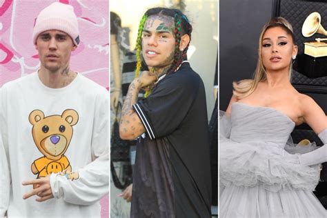 justin bieber addresses tekashi 6ix9ine s chart manipulation accusations as well after ariana
