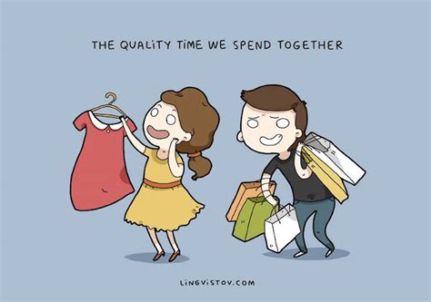 Quirky Illustrations Reveal Why Couples Truly Love Their Partners