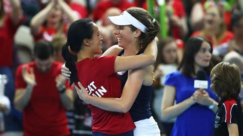Great Britain Reach Fed Cup World Group Ii With Victory Over Kazakhstan