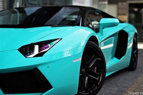 Blue Lamborghini Nomana Bakes