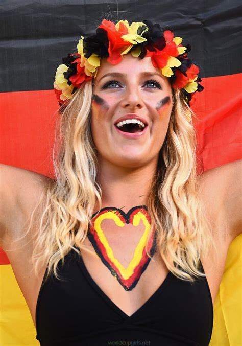 German Girls Football Girls Hot Football Fans
