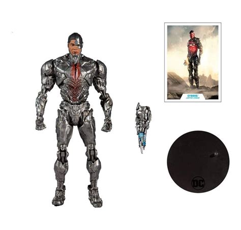Zack Snyders Justice League Mcfarlane Dc Multiverse Cyborg 7in Action