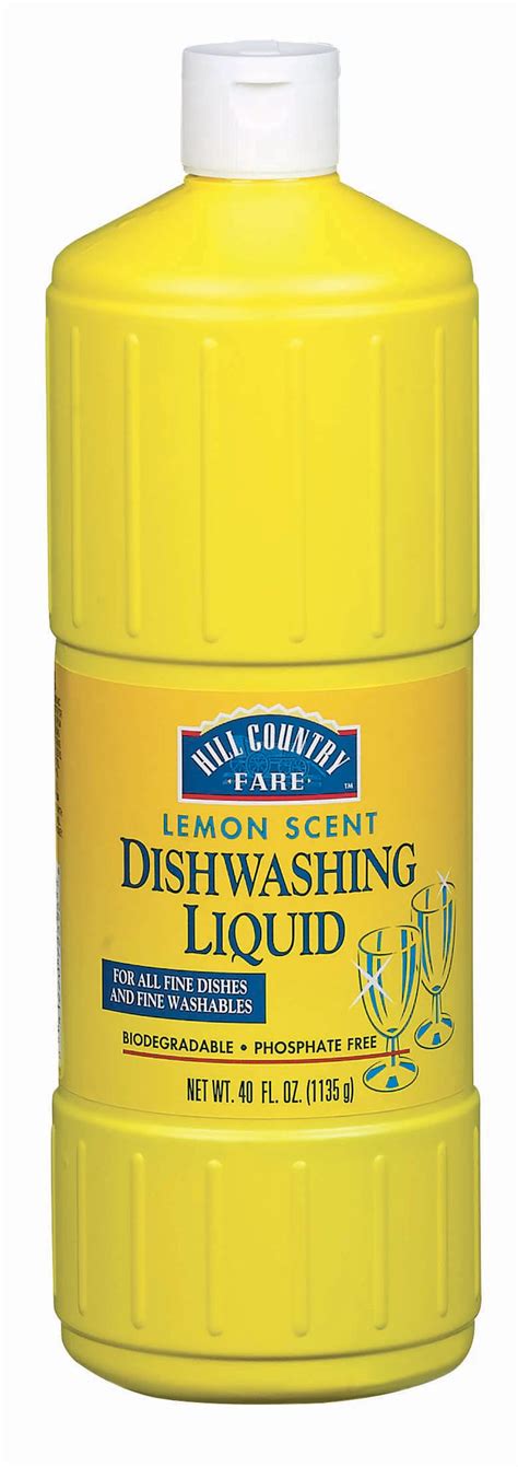 Hill Country Fare Liquid Dish Detergent Lemon Scented Shop Dish Soap