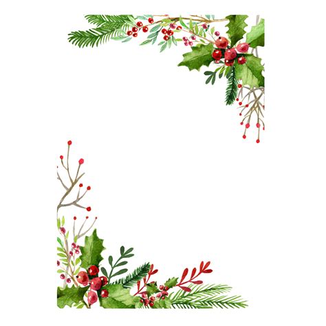 The Letter D Decorated With Holly And Red Berries Is Shown In