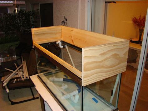 The stand for the this tank. 75 Gallon Aquarium Canopy Plans & View Larger