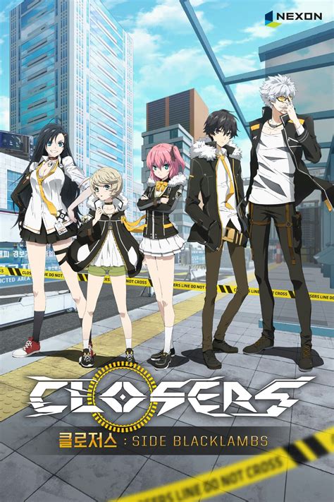 Poster Art for Closers Side BLACKLAMBS Animation | Anime, Anime ...