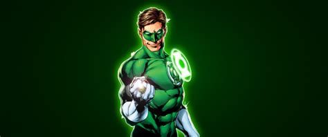 Green Lantern Full Hd Wallpaper And Background Image 3440x1440 Id