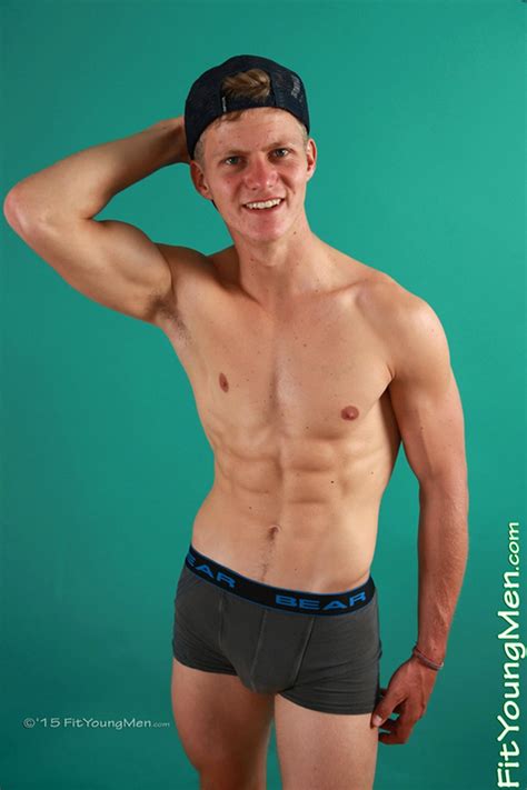 Fit Young Men Greg Hill Just 22 Years Old Stripping Down